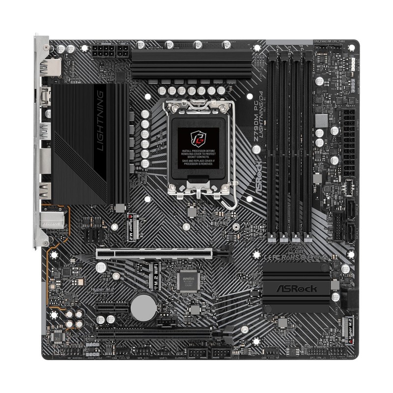 Asrock Z790M PG Lightning D4 Intel Z790 LGA 1700 micro ATX