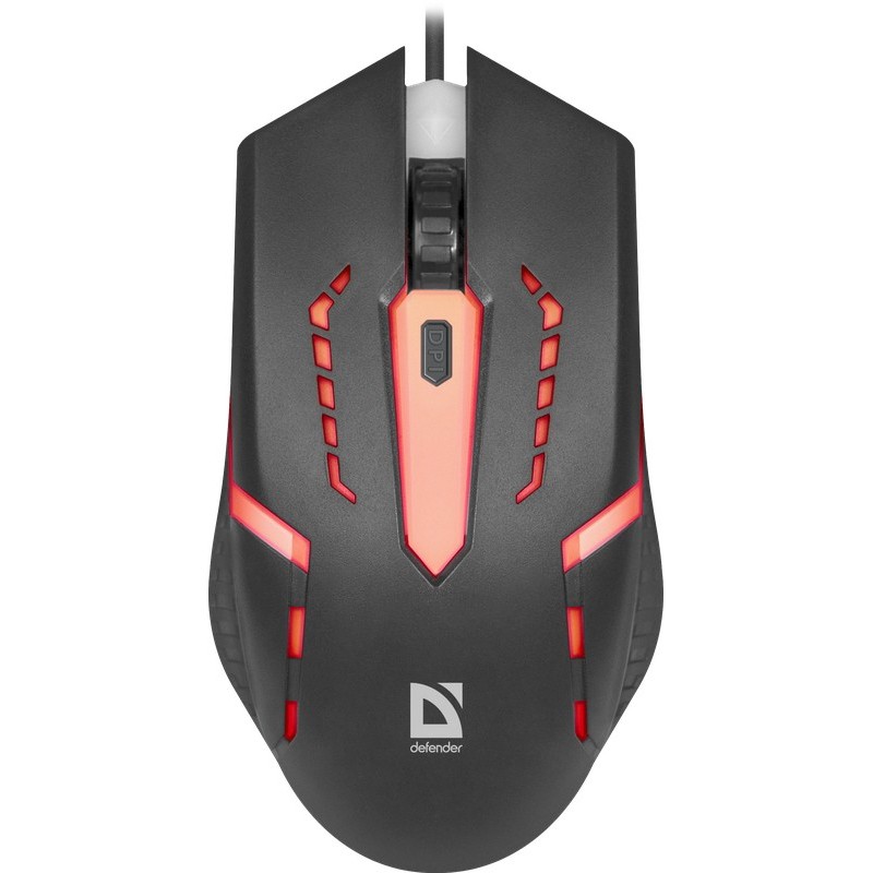 Defender FLASH MB-600L mouse Ambidestro USB tipo A Ottico 1200 DPI