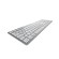 CHERRY KW 9100 SLIM FOR MAC tastiera USB + Bluetooth QWERTZ Tedesco Argento