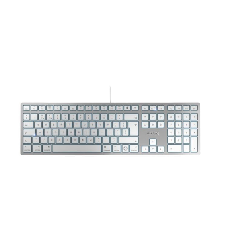 CHERRY KC 6000C FOR MAC tastiera USB QWERTY Inglese US Argento