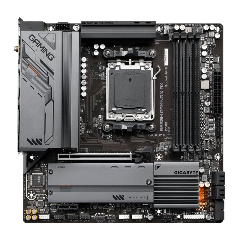 Gigabyte B650M GAMING X AX scheda madre AMD B650 Presa di corrente AM5 micro ATX