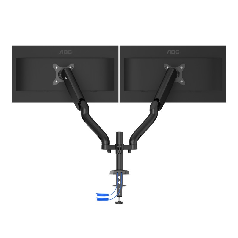 AOC AD110DX supporto da tavolo per Tv a schermo piatto 81,3 cm (32") Nero Scrivania