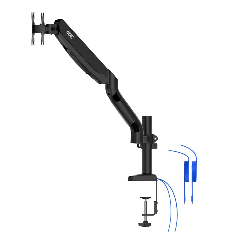 AOC AD110DX supporto da tavolo per Tv a schermo piatto 81,3 cm (32") Nero Scrivania