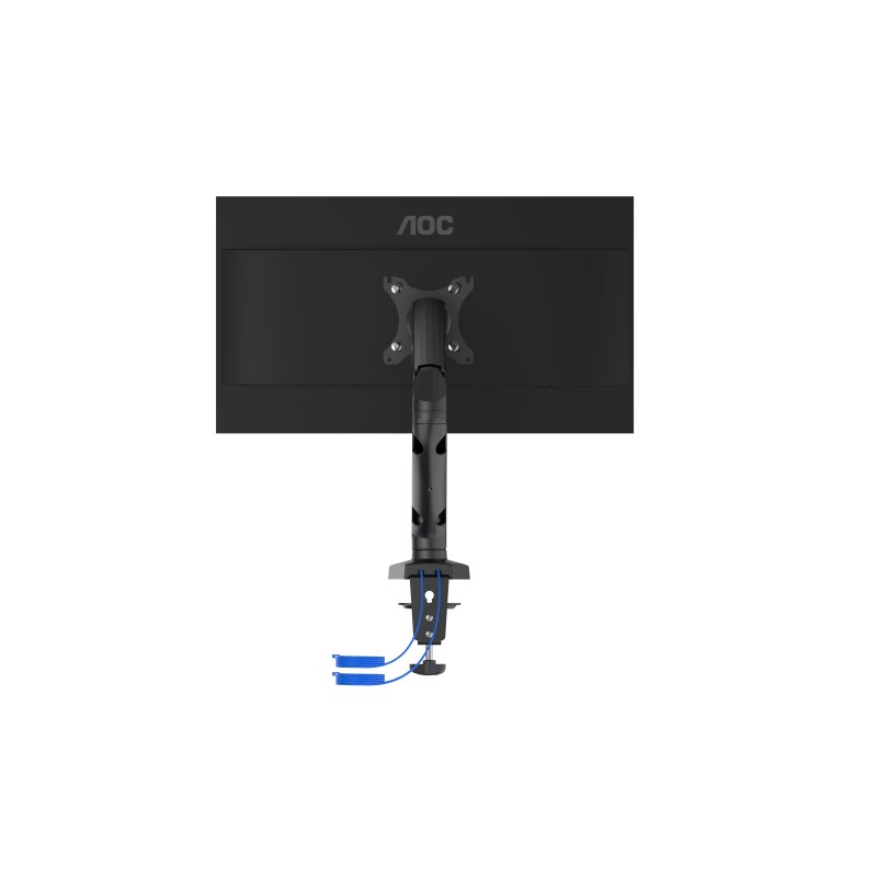 AOC AS110DX supporto da tavolo per Tv a schermo piatto 81,3 cm (32") Nero Scrivania