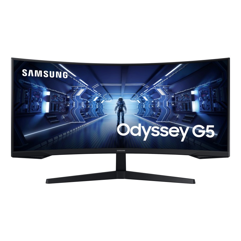 Samsung Odyssey G5 Monitor Gaming da 34'' Ultra WQHD Curvo