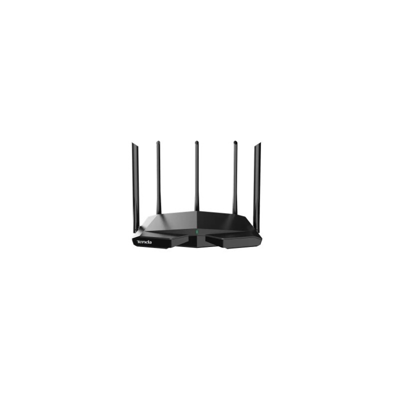 Tenda TX27 PRO router wireless Gigabit Ethernet Tri-band (2,4 GHz 5 GHz 6 GHz) Nero