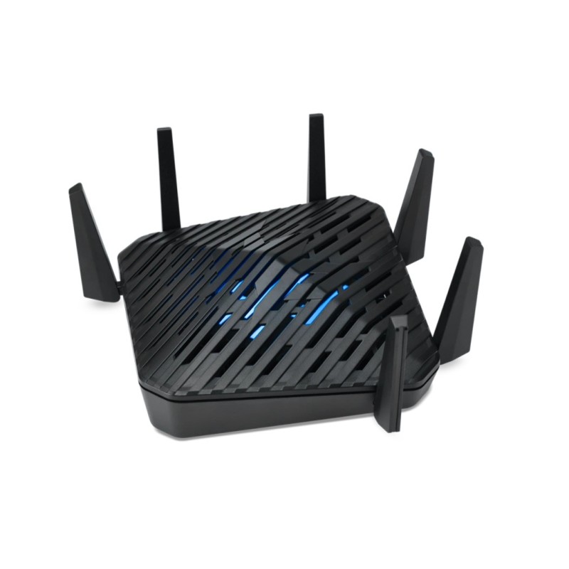 Acer Predator Connect W6 Wi Fi 6E router wireless Gigabit Ethernet Tri-band (2,4 GHz 5 GHz 6 GHz) Nero