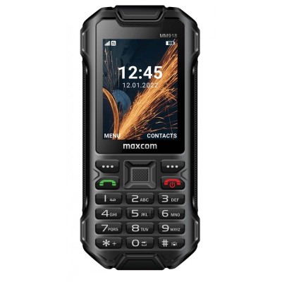 MaxCom MOBILE STRONG MM918 4G VOLTE 6,1 cm (2.4") 124 g Nero