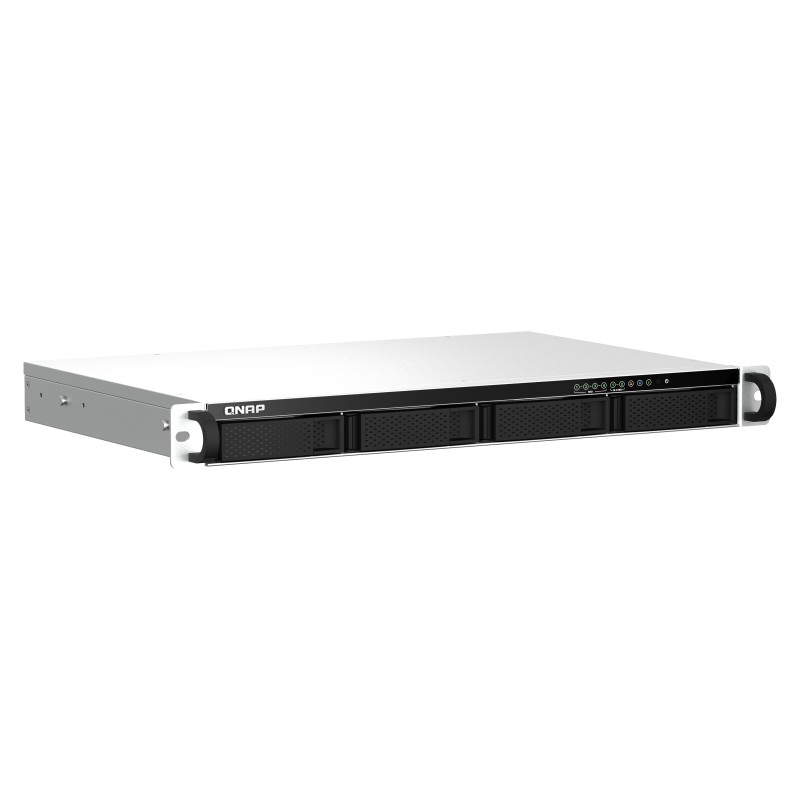 QNAP TS-464eU NAS Rack (1U) Collegamento ethernet LAN Nero N5095