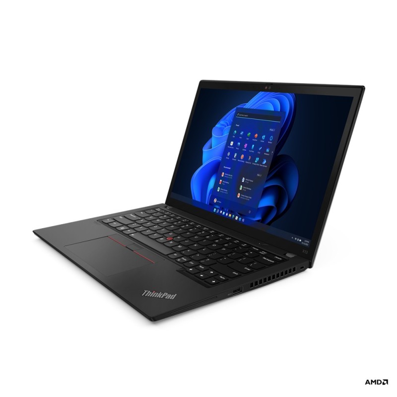 Lenovo ThinkPad X13 AMD Ryzen™ 5 PRO 6650U Computer portatile 33,8 cm (13.3") WUXGA 16 GB LPDDR5-SDRAM 512 GB SSD Wi-Fi 6E