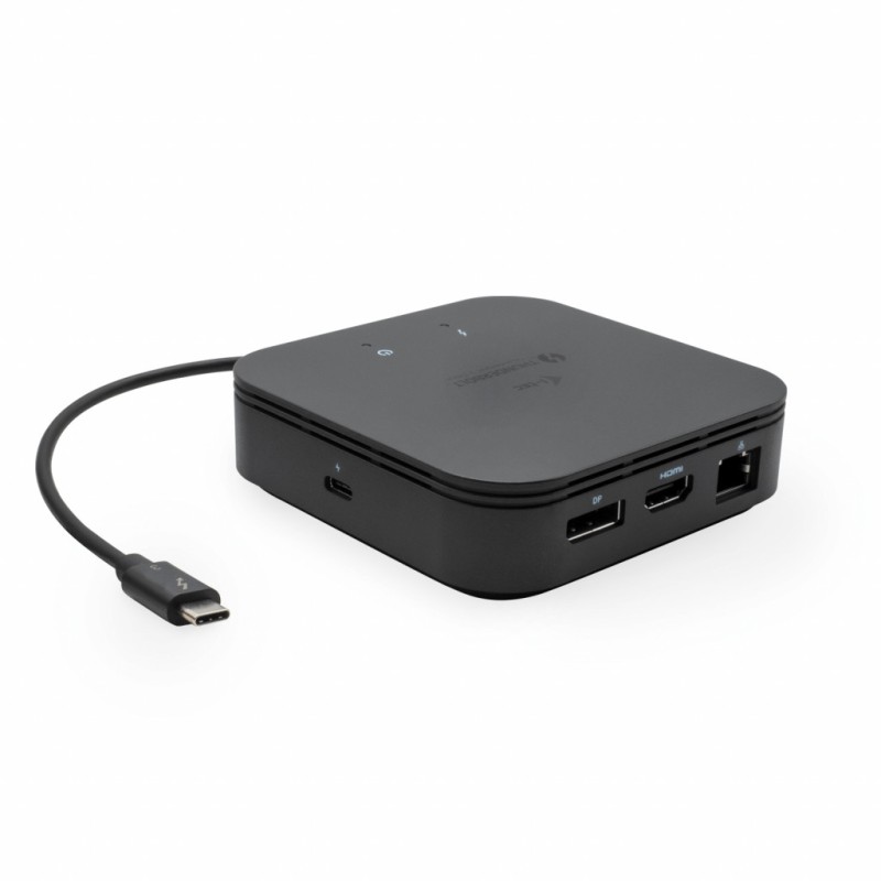 i-tec Thunderbolt 3 Travel Dock Dual 4K Display with Power Delivery 60W + Universal Charger 77 W