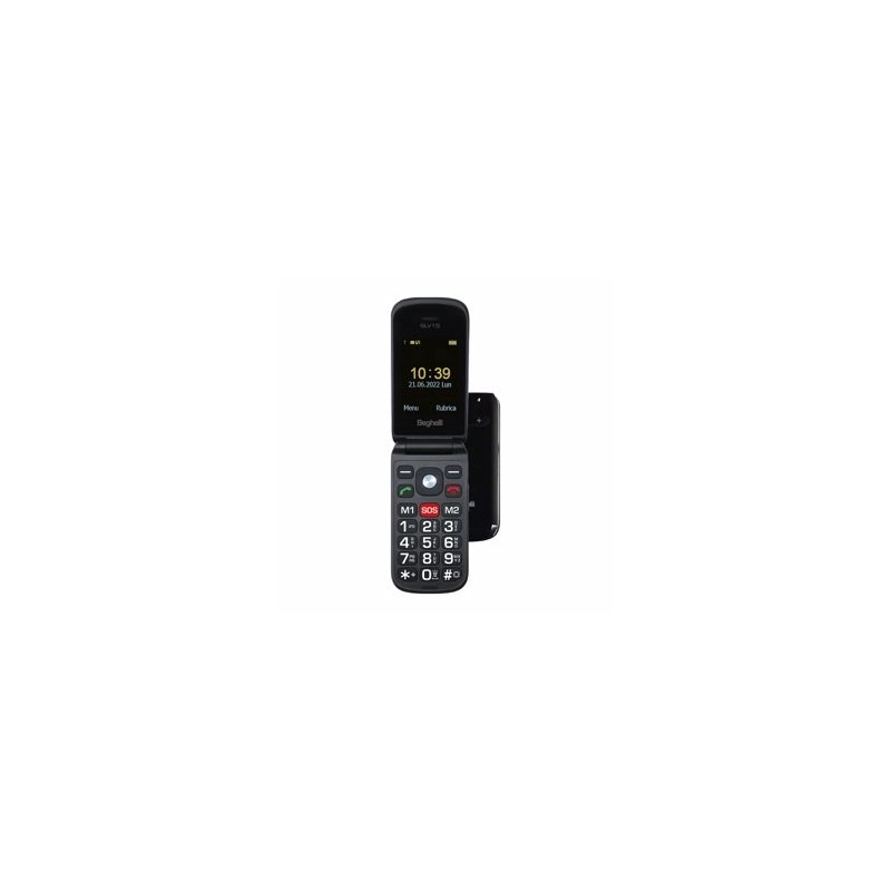 Beghelli Salvalavita Phone SLV15 6,1 cm (2.4") 87 g Nero Telefono per anziani