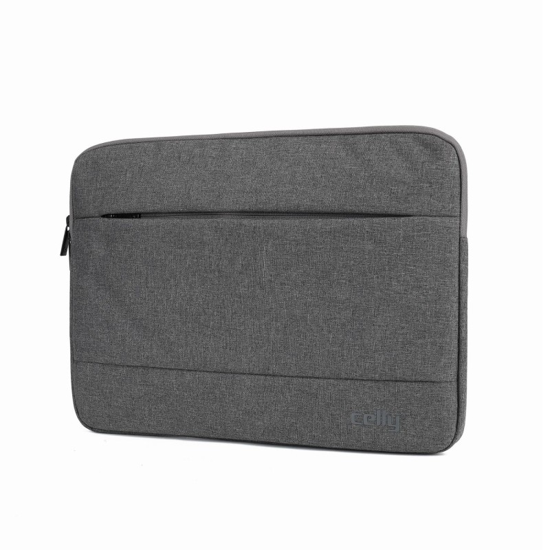 Celly NOMADSLEEVE15GR borsa per laptop 39,6 cm (15.6") Custodia a tasca Grigio