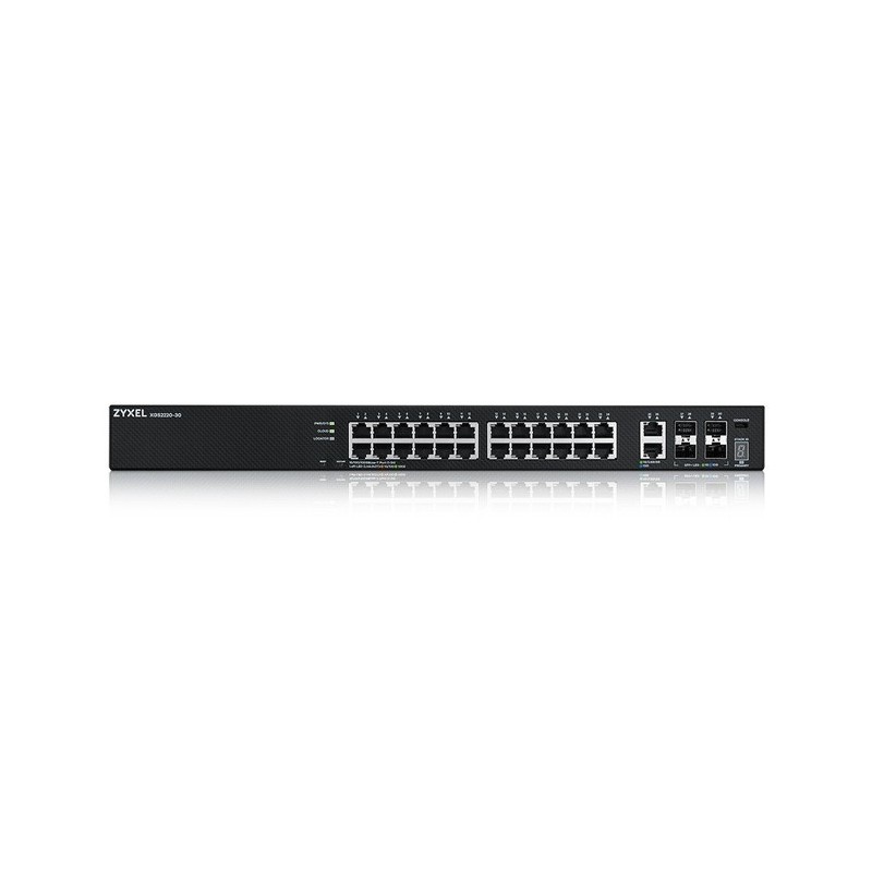 Zyxel XGS2220-30 Gestito L3 Gigabit Ethernet (10 100 1000) Nero