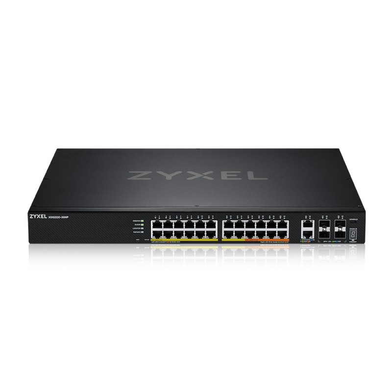 Zyxel XGS2220-30HP Gestito L3 Gigabit Ethernet (10 100 1000) Supporto Power over Ethernet (PoE) Nero