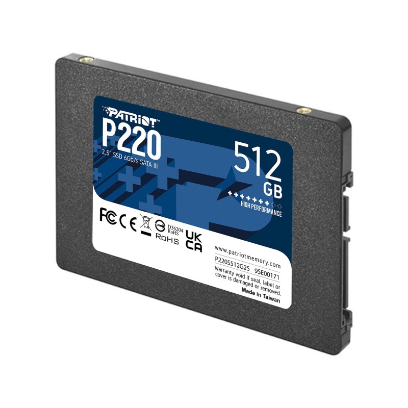 Patriot Memory P220 512GB 2.5" Serial ATA III