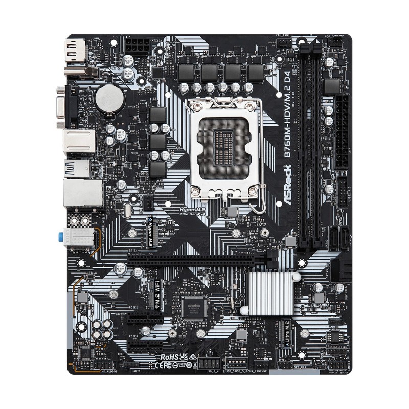 Asrock B760M-HDV M.2 D4 Intel B760 LGA 1700 micro ATX