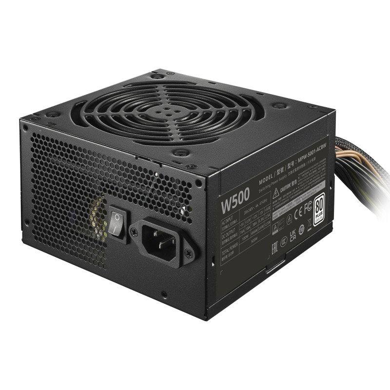 Cooler Master Elite NEX White 230V 500 alimentatore per computer 500 W 24-pin ATX ATX Nero