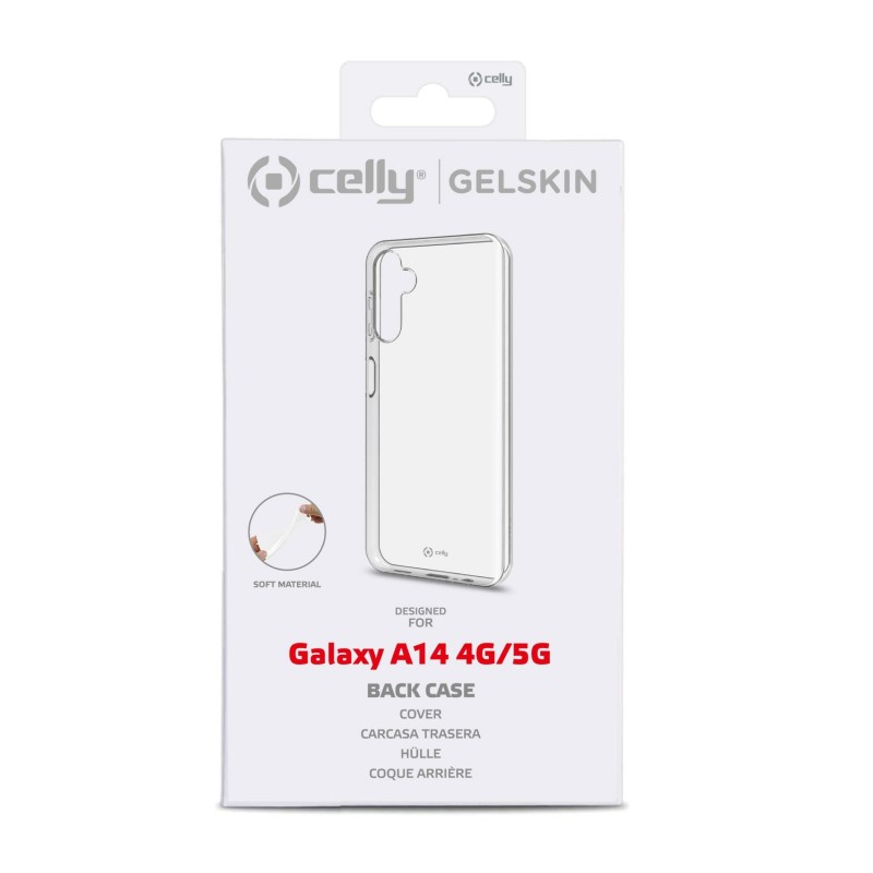 Celly GELSKIN custodia per cellulare 16,8 cm (6.6") Cover Trasparente