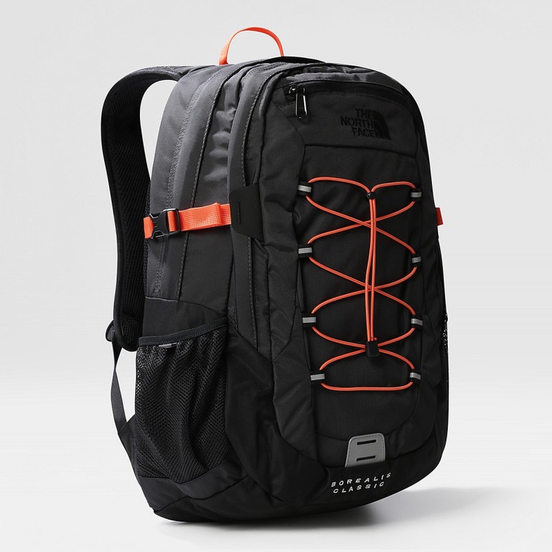 The North Face Borealis Classic zaino Grigio, Arancione Nylon