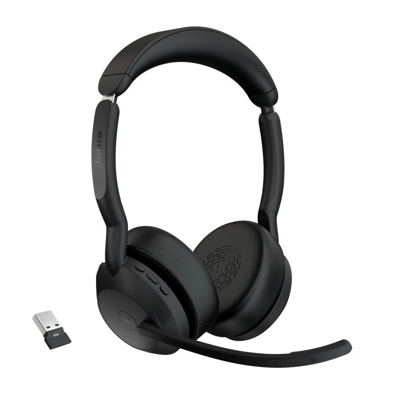 Jabra 25599-999-999 cuffia e auricolare Wireless A Padiglione Ufficio Bluetooth Base di ricarica Nero