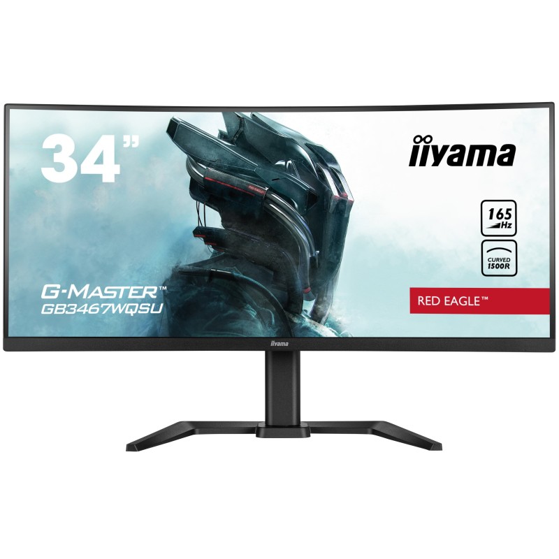 iiyama G-MASTER GB3467WQSU-B5 Monitor PC 86,4 cm (34") 3440 x 1440 Pixel UltraWide Quad HD LED Nero