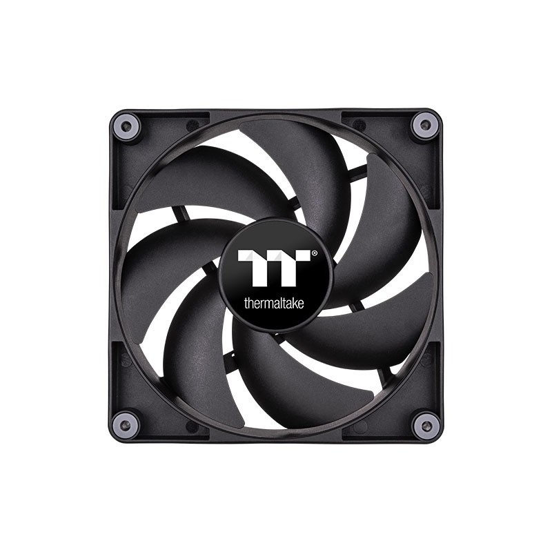 Thermaltake TT CT120 PC Case per computer Ventilatore Nero 2 pz