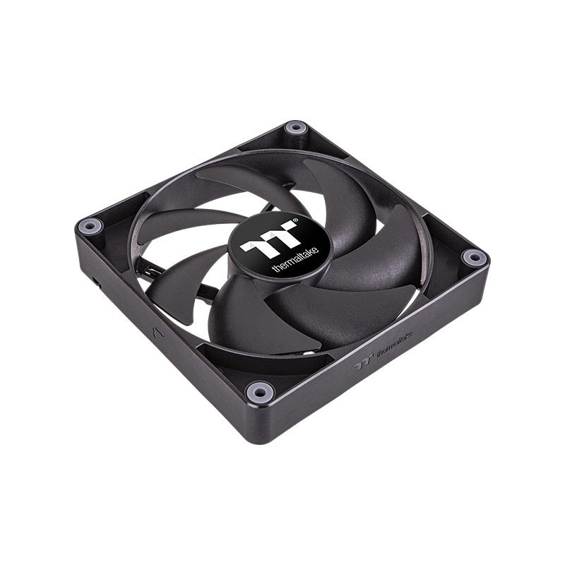 Thermaltake TT CT120 PC Case per computer Ventilatore Nero 2 pz