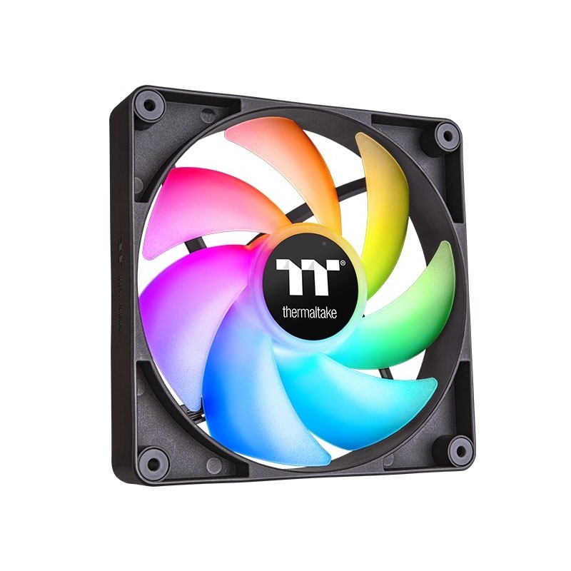 Thermaltake TT CT140 ARGB Sync PC Case per computer Ventilatore Nero 2 pz