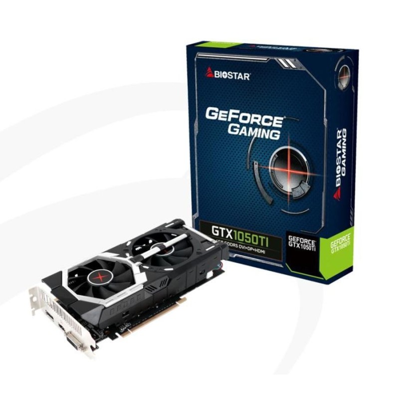 Biostar GeForce GTX1050Ti NVIDIA GeForce GTX 1050 Ti 4 GB GDDR5