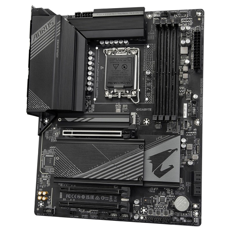 Gigabyte B760 AORUS ELITE AX scheda madre Intel B760 LGA 1700 ATX