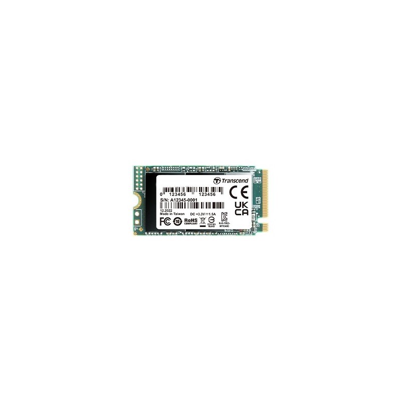 Transcend PCIe SSD 400S M.2 256 GB PCI Express NVMe 3D NAND