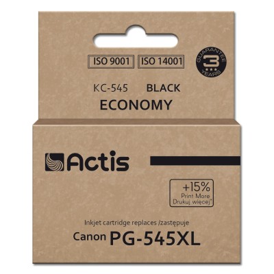 Actis KC-545 cartuccia d'inchiostro 1 pz Compatibile Resa standard Nero