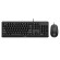 Philips 2000 series SPT6207BL 34 tastiera Mouse incluso USB QWERTY Inglese Nero