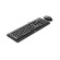 Philips 2000 series SPT6207BL 34 tastiera Mouse incluso USB QWERTY Inglese Nero