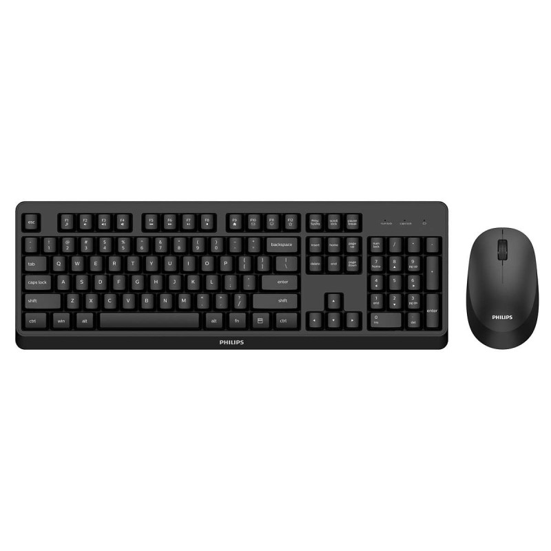 Philips 3000 series SPT6307BL 34 tastiera Mouse incluso RF Wireless QWERTY Inglese Nero