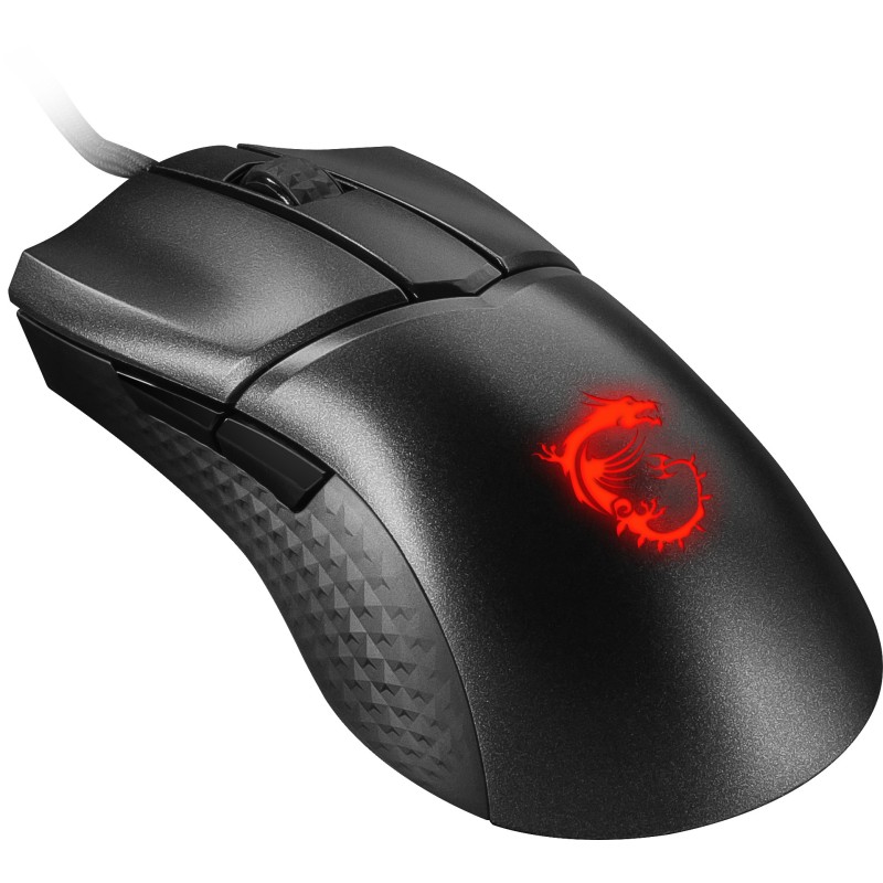 MSI CLUTCH GM31 LIGHTWEIGHT mouse Mano destra USB tipo A Ottico 12000 DPI