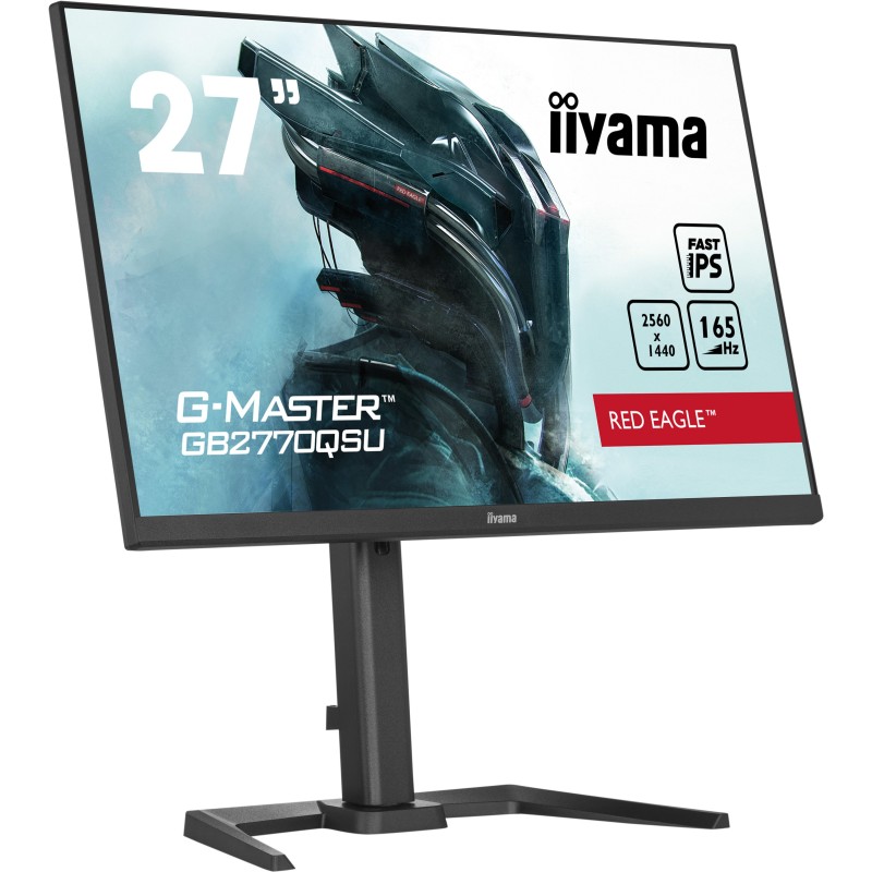 iiyama G-MASTER GB2770QSU-B5 Monitor PC 68,6 cm (27") 2560 x 1440 Pixel Wide Quad HD LED Nero