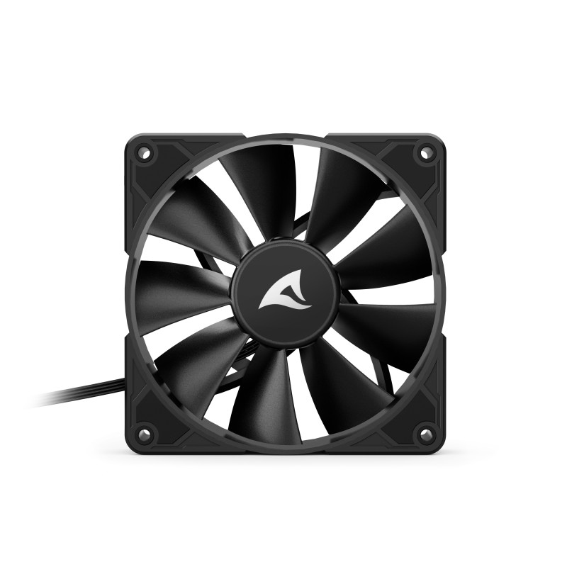 Sharkoon SilentStorm BW120 PWM Case per computer Ventilatore 12 cm Bacca 1 pz