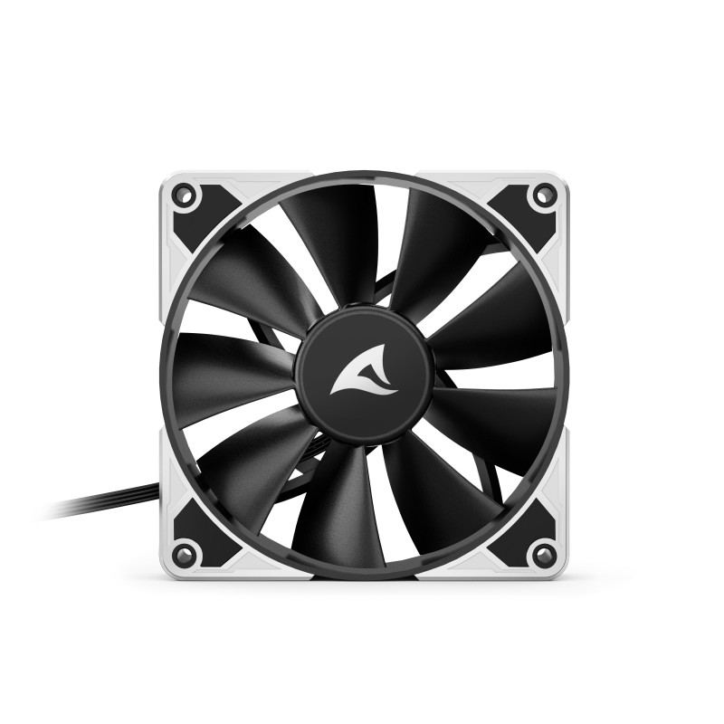 Sharkoon SilentStorm BW120 PWM Case per computer Ventilatore 12 cm Bacca 1 pz