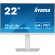 iiyama ProLite Monitor PC 54,6 cm (21.5") 1920 x 1080 Pixel Full HD Bianco