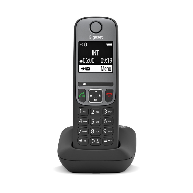 Gigaset AS690 Telefono analogico DECT Identificatore di chiamata Nero, Grigio