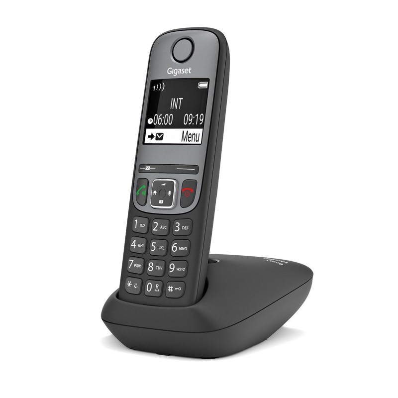 Gigaset AS690 Telefono analogico DECT Identificatore di chiamata Nero, Grigio