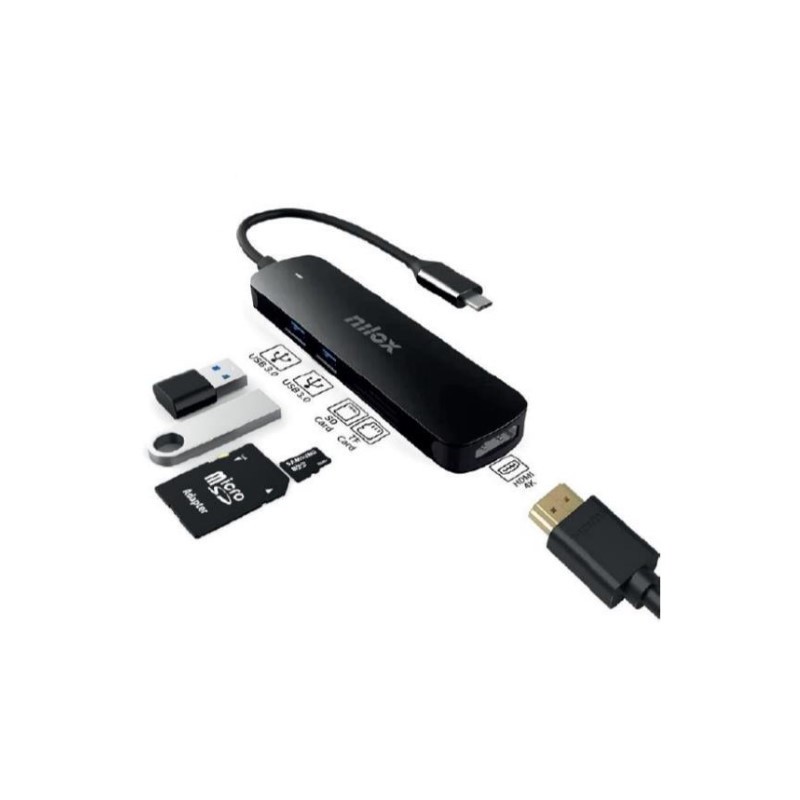 Nilox DOCK USB-C HDMI 2XUSB3.0