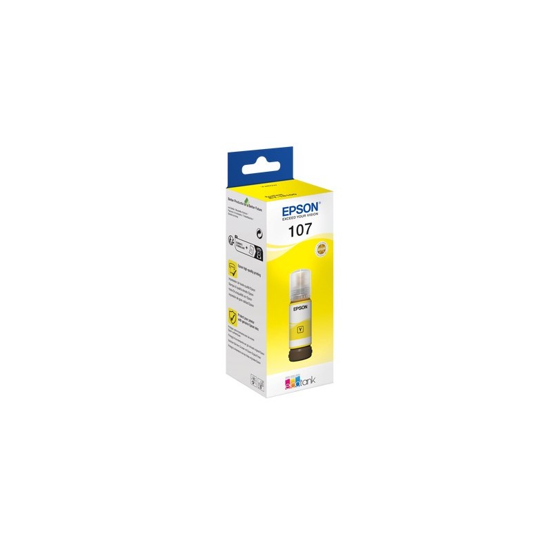 Epson 107 cartuccia d'inchiostro 1 pz Originale Giallo