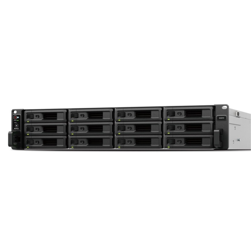 Synology SA SA3410 server NAS e di archiviazione Armadio (2U) Collegamento ethernet LAN Nero, Grigio D-1541