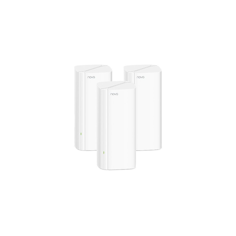 Tenda EX12 3-Pack Dual-band (2.4 GHz 5 GHz) Wi-Fi 6E (802.11ax) Bianco Interno