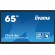 iiyama TE6514MIS-B1AG visualizzatore di messaggi Pannello piatto interattivo 165,1 cm (65") LCD Wi-Fi 435 cd m² 4K Ultra HD