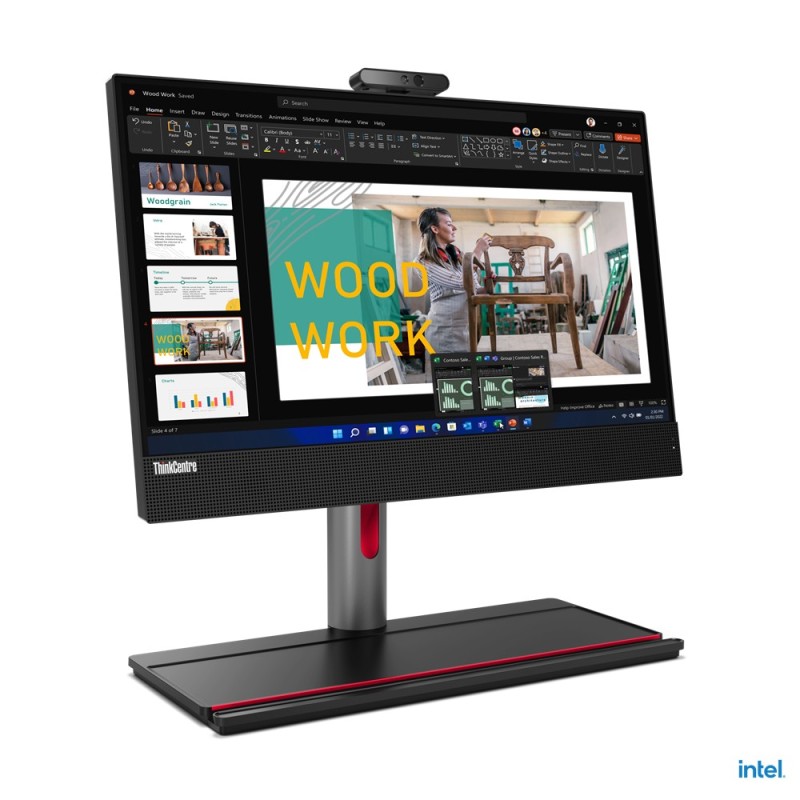 Lenovo ThinkCentre M70a Intel® Core™ i5 i5-12400 54,6 cm (21.5") 1920 x 1080 Pixel PC All-in-one 8 GB DDR4-SDRAM 512 GB SSD