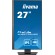 iiyama ProLite XUB2792HSC-B5 LED display 68,6 cm (27") 1920 x 1080 Pixel Full HD Nero